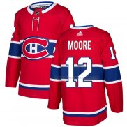 Maillot Hockey Montreal Canadiens Dickie Moore Domicile Authentique Rouge