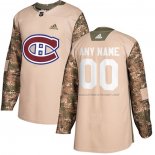 Maillot Hockey Montreal Canadiens Personnalise Authentique 2017 Veterans Day Camouflage
