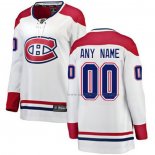 Maillot Hockey Montreal Canadiens Personnalise Exterieur Blanc