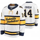 Maillot Hockey Nashville Predators Mattias Ekholm Breakaway Joueur 2020 Winter Classic Blanc