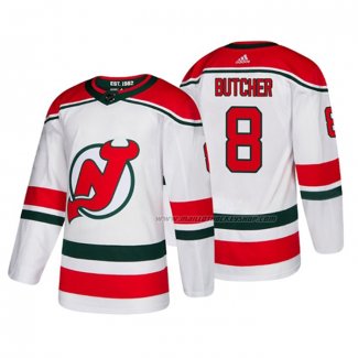 Maillot Hockey New Jersey Devils Will Butcher Alterner Authentique Blanc