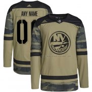 Maillot Hockey New York Islanders Personnalise Military Appreciation Team Authentique Practice Camouflage