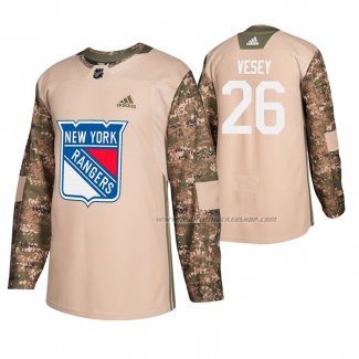 Maillot Hockey New York Rangers Jimmy Vesey Veterans Day Camouflage