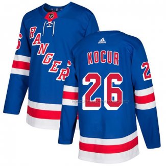 Maillot Hockey New York Rangers Joe Kocur Domicile Authentique Bleu