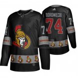 Maillot Hockey Ottawa Senators Mark Borowiecki Breakaway Noir