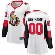 Maillot Hockey Ottawa Senators Personnalise Exterieur Blanc