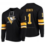 Maillot Hockey Pittsburgh Penguins Casey Desmith Platinum Noir