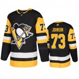 Maillot Hockey Pittsburgh Penguins Jack Johnson Domicile Authentique Noir