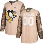 Maillot Hockey Pittsburgh Penguins Personnalise Authentique 2017 Veterans Day Camouflage
