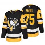 Maillot Hockey Pittsburgh Penguins Ryan Reaves Authentique Domicile 2018 Noir