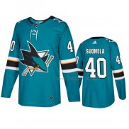 Maillot Hockey San Jose Sharks Antti Suomela Domicile Vert