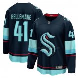 Maillot Hockey Seattle Kraken Pierre-edouard Bellemare Domicile Breakaway Bleu