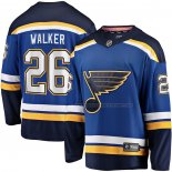 Maillot Hockey St. Louis Blues Nathan Walker Domicile Premier Breakaway Bleu