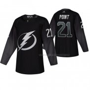 Maillot Hockey Tampa Bay Lightning Brayden Point Alterner Noir