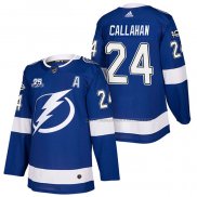 Maillot Hockey Tampa Bay Lightning Ryan Callahan Authentique Domicile 2018 Bleu