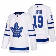 Maillot Hockey Toronto Maple Leafs Joffrey Lupul Exterieur 2017-2018 Blanc