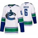 Maillot Hockey Vancouver Canucks Brock Boeser 2019-20 Exterieur Authentique Blanc