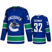 Maillot Hockey Vancouver Canucks Richard Bachman Domicile Bleu