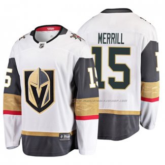 Maillot Hockey Vegas Golden Knights Jon Merrill 2019 Exterieur Breakaway Blanc