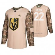 Maillot Hockey Vegas Golden Knights Nick Holden Veterans Day Camouflage