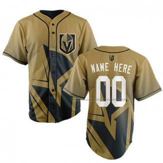 Maillot Hockey Vegas Golden Knights Personnalise Jaune