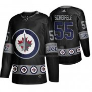 Maillot Hockey Winnipeg Jets Mark Scheifele Breakaway Noir