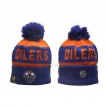 Bonnet Edmonton Oilers Bleu Orange