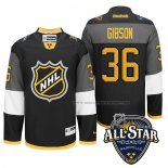 Maillot Hockey 2016 All Star Anaheim Ducks John Gibson Noir
