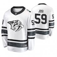 Maillot Hockey 2019 All Star Nashville Predators Roman Josi Blanc