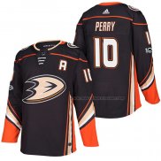 Maillot Hockey Anaheim Ducks Corey Perry Domicile Authentique 2018 Noir