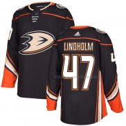 Maillot Hockey Anaheim Ducks Hampus Linoholm Domicile Authentique 2018 Noir