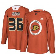 Maillot Hockey Anaheim Ducks John Gibson New Season Practice Orange