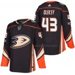 Maillot Hockey Anaheim Ducks Steve Oleksy Domicile Authentique 2018 Noir