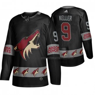 Maillot Hockey Arizona Coyotes Clayton Keller Breakaway Noir