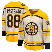 Maillot Hockey Boston Bruins David Pastrnak 100th Anniversaire Premier Breakaway Creme