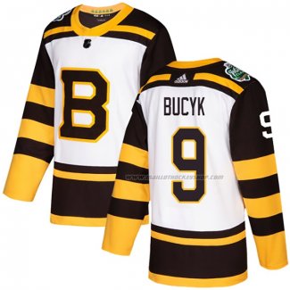 Maillot Hockey Boston Bruins Johnny Bucyk 2019-20 Authentique Tercera Blanc