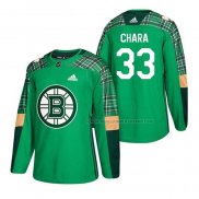 Maillot Hockey Boston Bruins Zdeno Chara 2018 Dia de San Patricio Vert