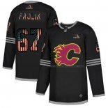 Maillot Hockey Calgary Flames Frolik 2020 USA Flag Noir