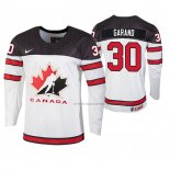 Maillot Hockey Canada Dylan Garand 2019 Hlinka Gretzky Cup Blanc