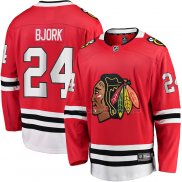 Maillot Hockey Chicago Blackhawks Anders Bjork Domicile Breakaway Rouge