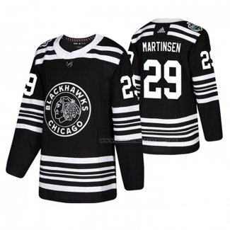 Maillot Hockey Chicago Blackhawks Andreas Martinsen 2019 Winter Classic Noir