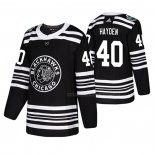 Maillot Hockey Chicago Blackhawks John Hayden 2019 Winter Classic Noir