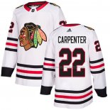 Maillot Hockey Chicago Blackhawks Ryan Carpenter Road Authentique Blanc