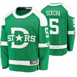 Maillot Hockey Dallas Stars Andrej Sekera Breakaway Joueur 2020 Winter Classic Vert