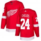 Maillot Hockey Detroit Red Wings Chris Chelios Domicile Authentique Rouge