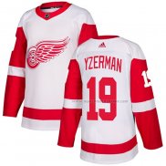 Maillot Hockey Detroit Red Wings Steve Yzerman Road Authentique Blanc