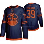 Maillot Hockey Edmonton Oilers Alex Chiasson Alterner Authentique Bleu