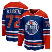 Maillot Hockey Edmonton Oilers Nick Bjugstad Domicile Breakaway Bleu