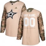 Maillot Hockey Enfant Dallas Stars Personnalise Authentique 2017 Veterans Day Camouflage
