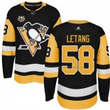 Maillot Hockey Enfant Pittsburgh Penguins Kris Letang 50 Anniversary Domicile Premier Noir